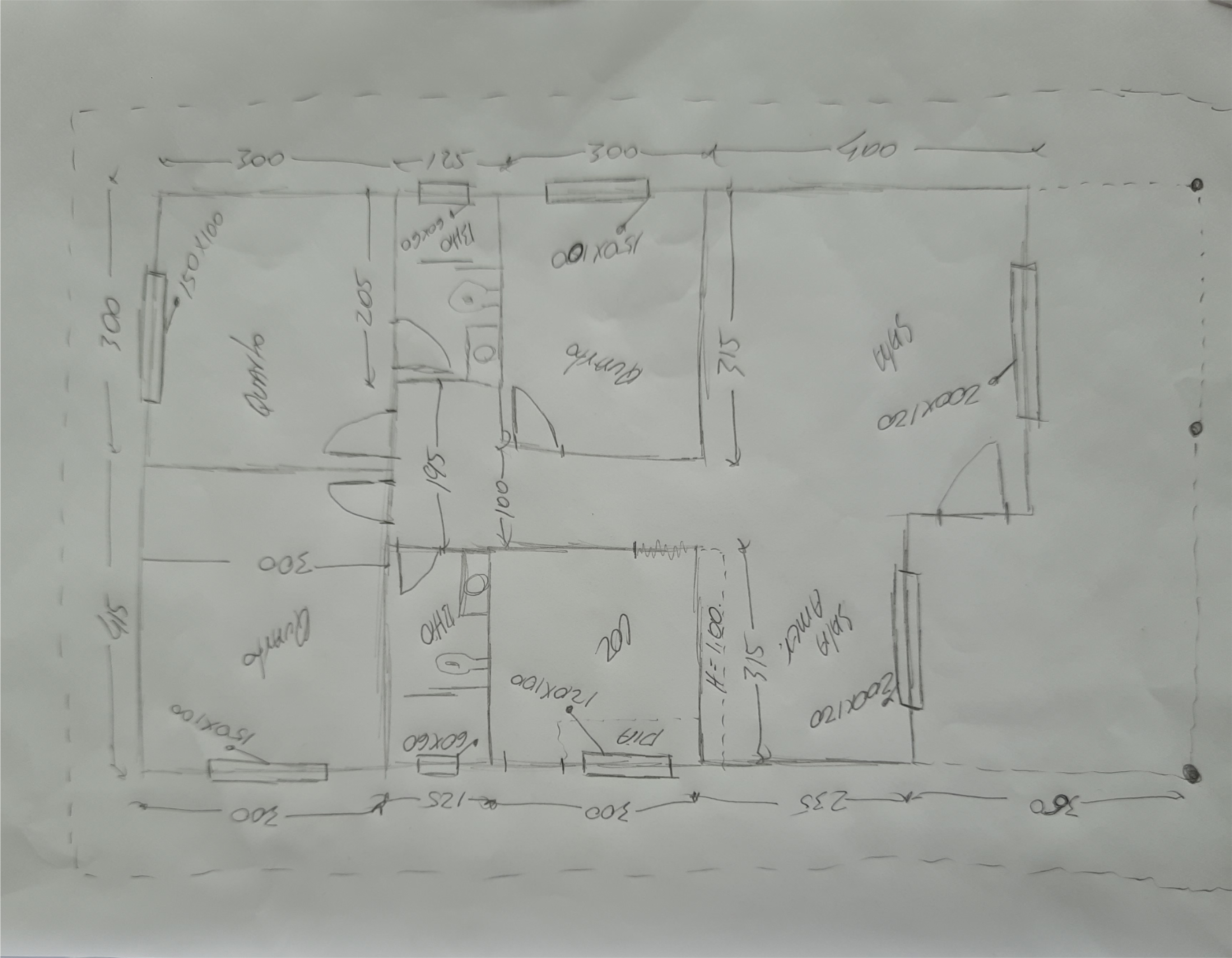 Rascunho inicial do projeto